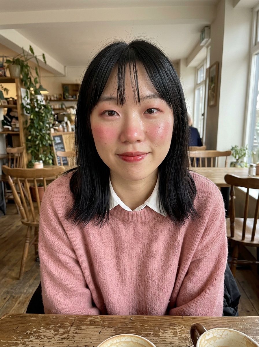 Igari Makeup on a woman in her mid 20s with light skin and monolid eyes